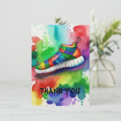 "Hartelijke opmerkingen" Bedankkaart (Staand voorkant)