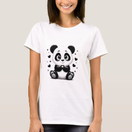 Hartelijke Panda Liefde T-shirt