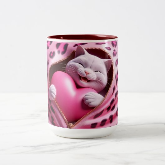 Hartelijke slokjes: Mok van Valentijns koffieverru (Center)