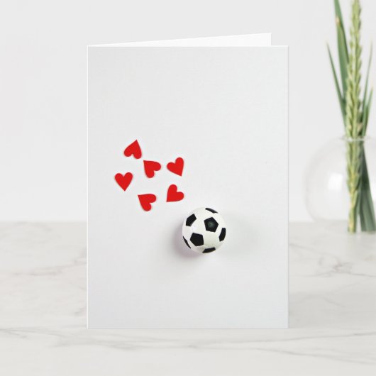 Hartelijke Voetbalkaart Kaart (Voorkant)