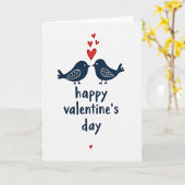 Hartelijke Vogels Liefdeskaart Kaart (Gele Bloem)