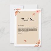 Hartelijke waardering: Verjaardag bedankje" Bedankkaart (Voorkant)