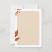 Hartelijke waardering: Verjaardag bedankje" Bedankkaart (Achterkant)