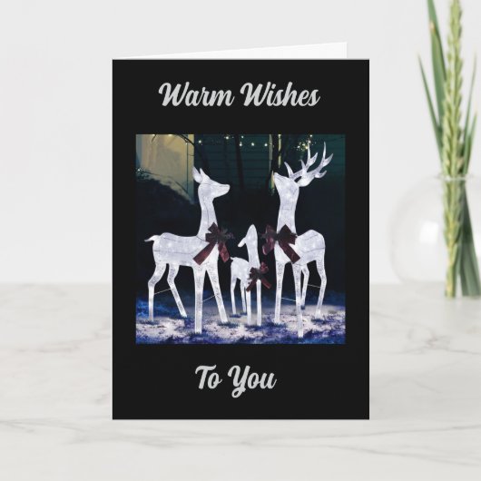 HARTELIJKE WENSEN VOOR KERSTMIS KAART (Voorkant)