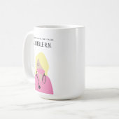 Hartelijke zorg: verpleegkundige dankbaarheid Mok (Voorkant links)