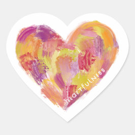 Hartelijkheid Hart Sticker