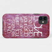 hartelust, bijbel, Luke 10:27 Case-Mate iPhone Case (Achterkant (horizontaal))