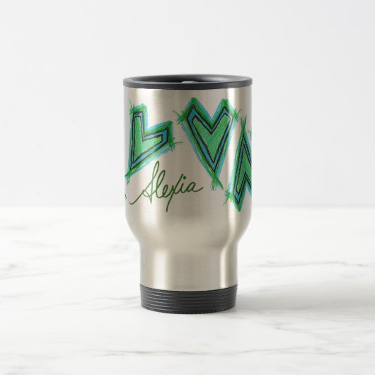 Harten #02 Travel Mug Reisbeker (Center)