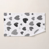 Harten 1 bad handdoek (Handdoek)