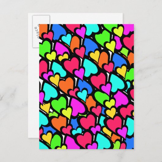 Harten 2011 briefkaart (Voorkant / Achterkant)