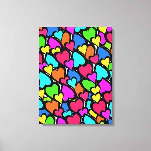 Harten 2011 canvas afdruk (Voorkant)