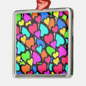 Harten 2011 metalen ornament (Links)