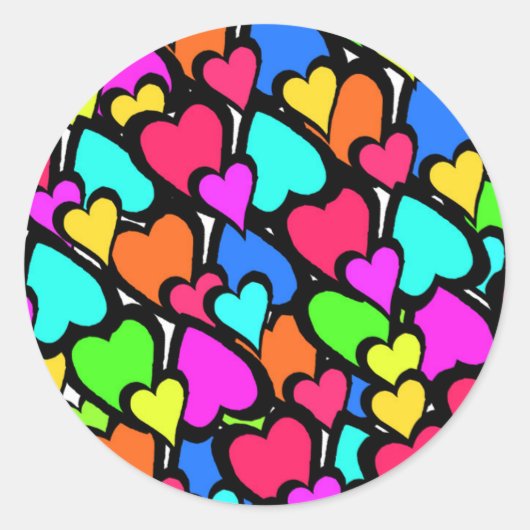 Harten 2011 ronde sticker (Voorkant)