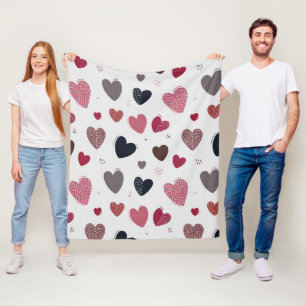 Harten 3 fleece deken