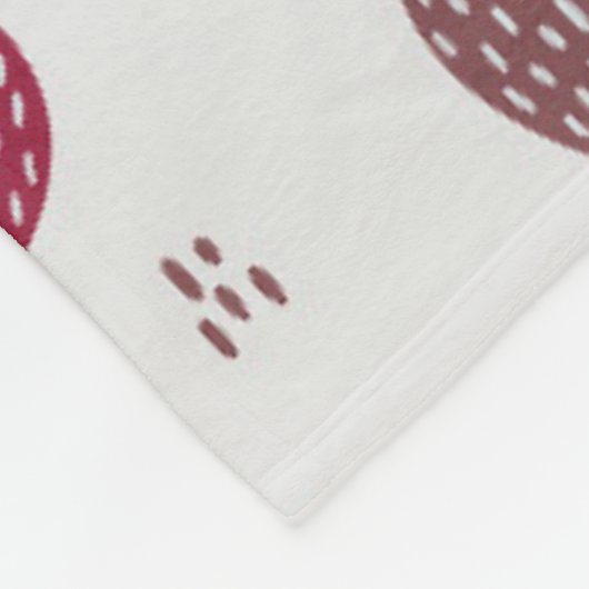 Harten 3 fleece deken (Hoek)