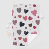 Harten 3 golfhanddoek (Insitu)