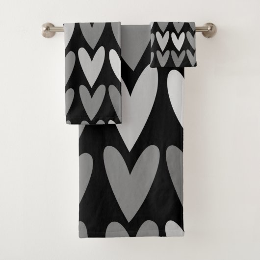 Harten 4 bad handdoek (Insitu)