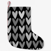 Harten 4 kleine kerstsok (Voorkant)