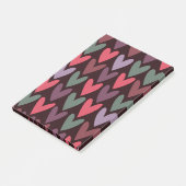 Harten 6 post-it® notes (Schuin)
