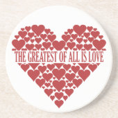 Harten aangepast onderzetter (Voorkant)