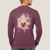 Harten Als de Onze Tri-Blend Shirt (Achterkant volledig)