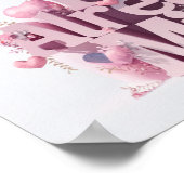 *~* Harten Ap85 Wet van Attractie Manifesteren Poster (Hoek)