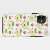 Harten Appels met Roze Stippen En Harten Case-Mate iPhone Case (Achterkant (horizontaal))