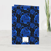 Harten Avolop bruiloft Bedankkaart (Achterkant)