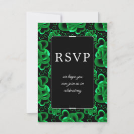 Harten Avoly RSVP-kaart Bedankkaart
