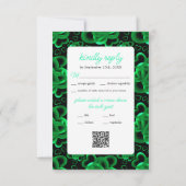 Harten Avoly RSVP-kaart Bedankkaart (Achterkant)