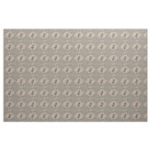 Harten Beige Grey Decor Pattern Stof (Yard (91,4 cm))