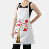 Harten boom grillige valemtines schort (Insitu)