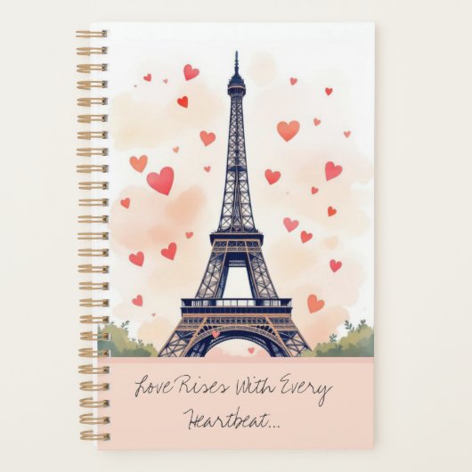 Harten boven Parijs Planner (Voorkant)