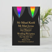 Harten branden van trots Horeca uitnodiging voor h (Staand voorkant)