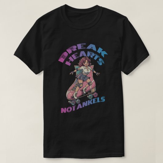 Harten breken, niet enkels t-shirt (Design voorkant)