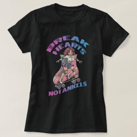 Harten breken, niet enkels t-shirt (Design voorkant)