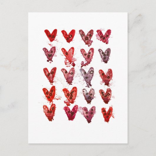 Harten Briefkaart (Voorkant)