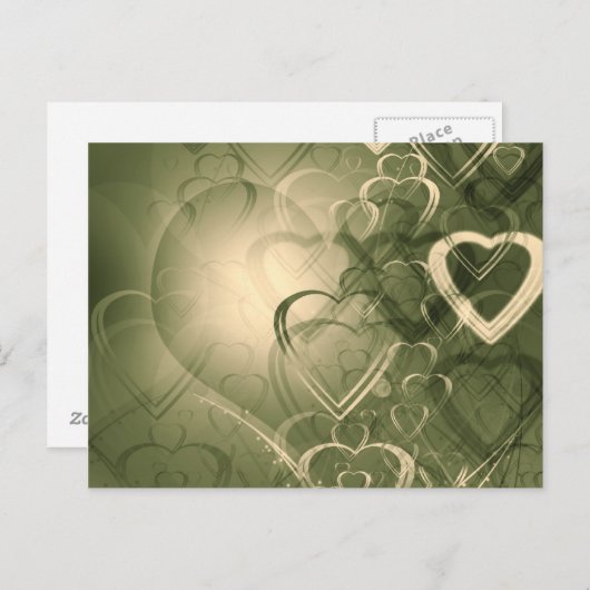 Harten Briefkaart (Voorkant / Achterkant)