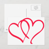 harten briefkaart (Voorkant / Achterkant)