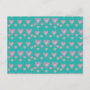 Harten Briefkaart, Dot harten Briefkaart