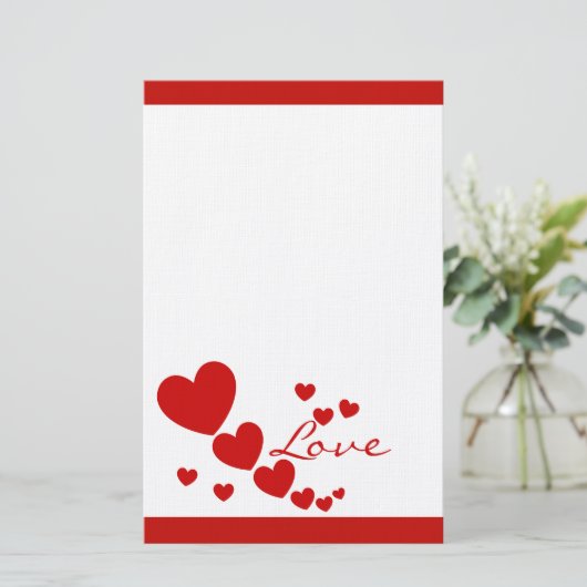 Harten Briefpapier (Staand voorkant)