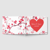  harten bruiloft gastenboek (Volledig)