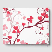  harten bruiloft gastenboek (Achterkant)