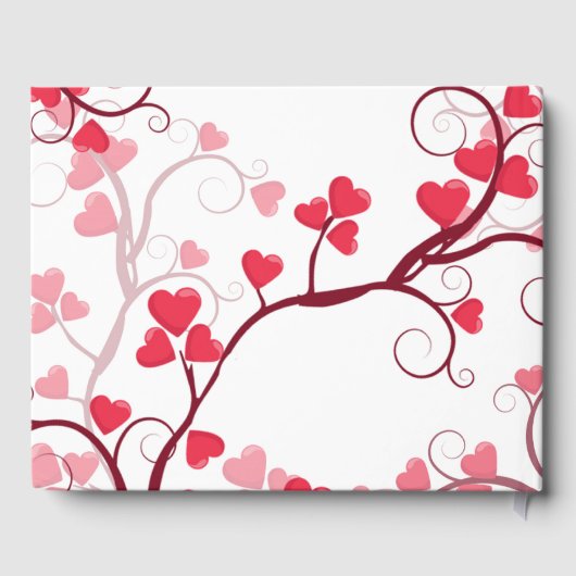  harten bruiloft gastenboek (Achterkant)