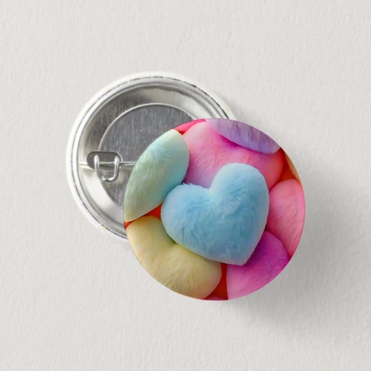 Harten Button (Voorkant /achterkant)