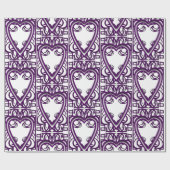 harten cadeaupapier (Vlak)