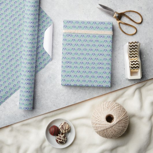 Harten Cadeaupapier (Crafts)