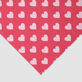 Harten (Design 51 Red-reeks) Tissuepapier (Detail)