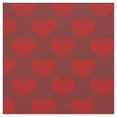 Harten diep rood patroon stof (Close Up)