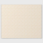 Harten - Donker Sinaasappel op Licht Sinaasappel - Cadeaupapier (Vlak)